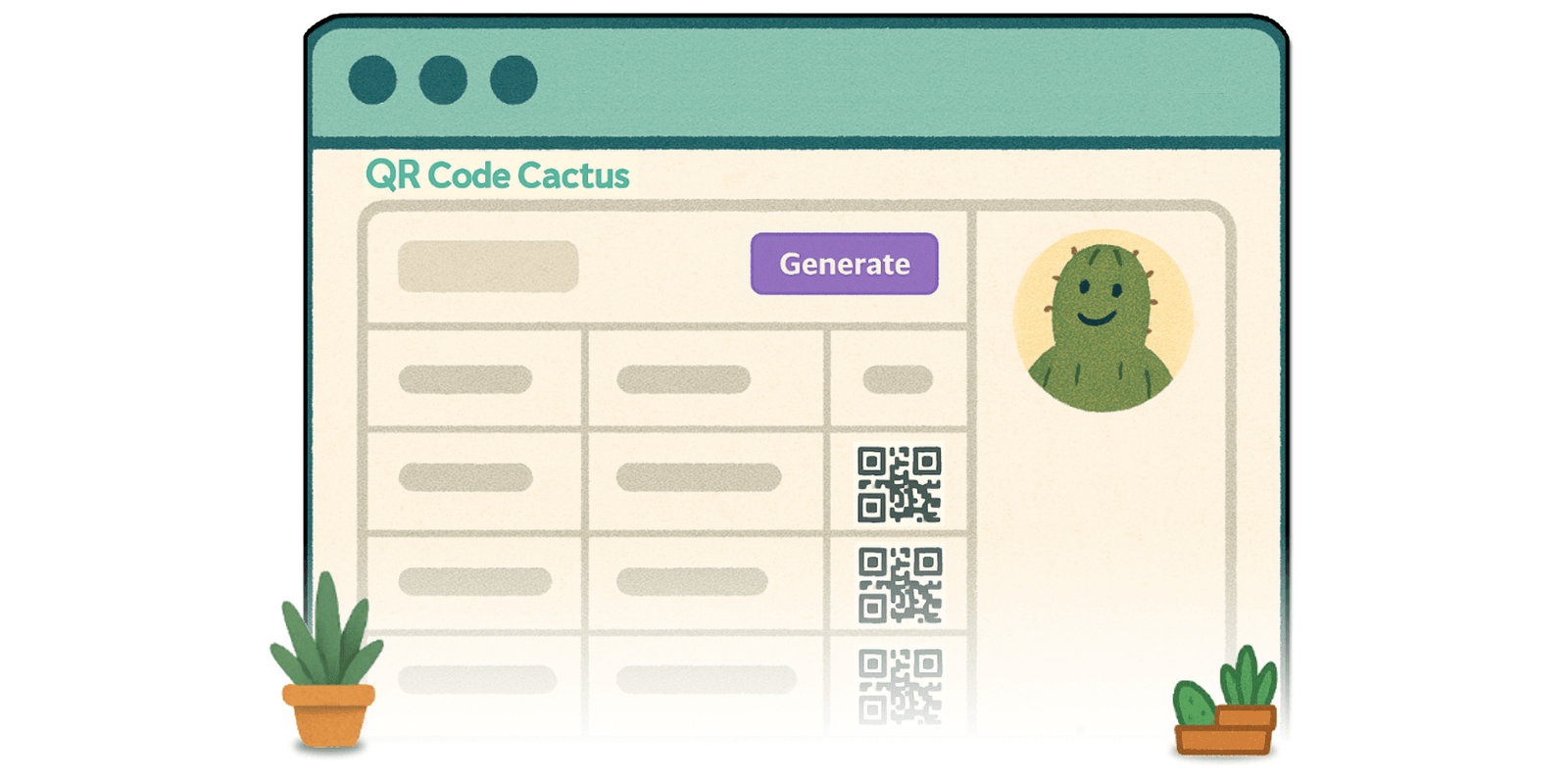 Bulk create QR codes