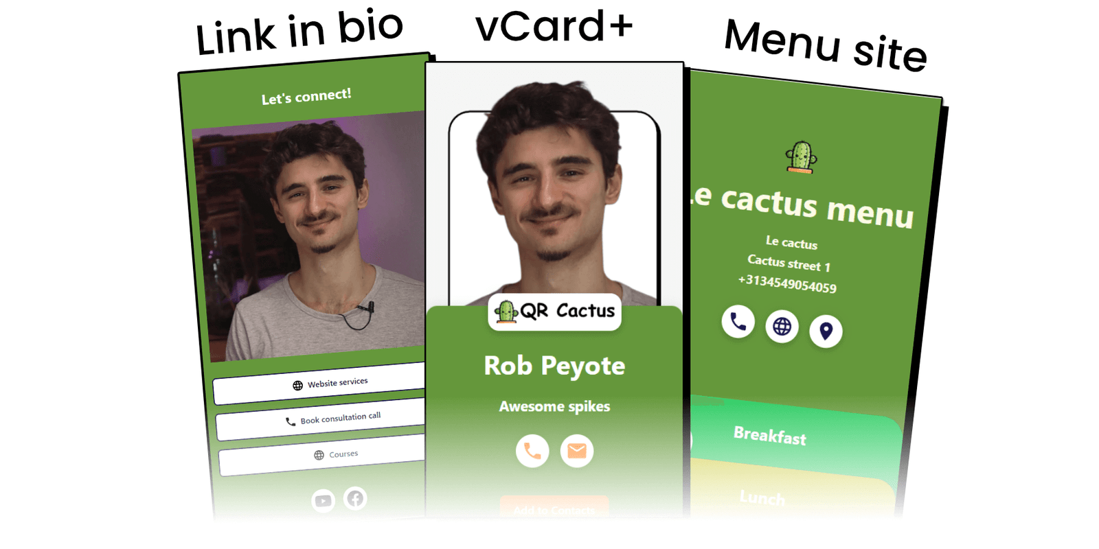 Advanced QR code features
